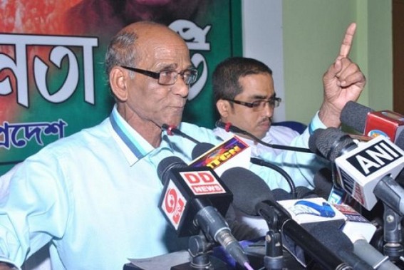 Tripura BJP slams CPI-M for creating terror in name of SFI baked students in college, â€œManik Sarkar â€“ the kingpin of terror and nuisance,â€ says Sudhindra